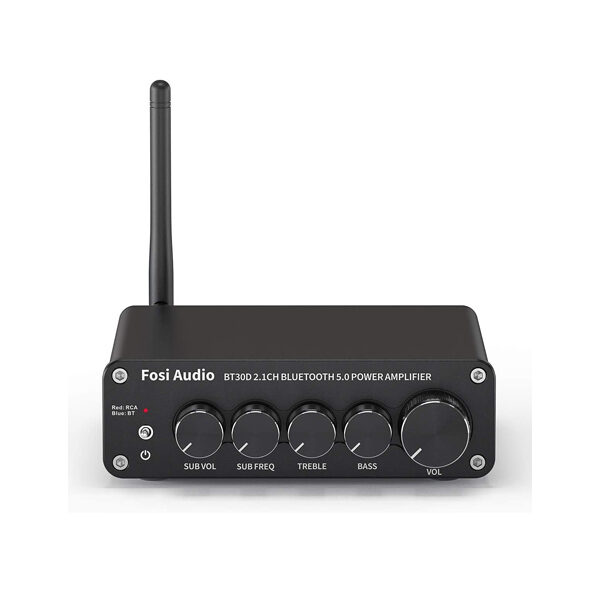 Fosi Audio BT30D Bluetooth 5.0 Stereo Audio Receiver Amplifier