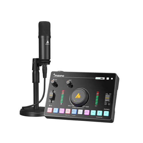 MAONO Streaming Audio Mixer