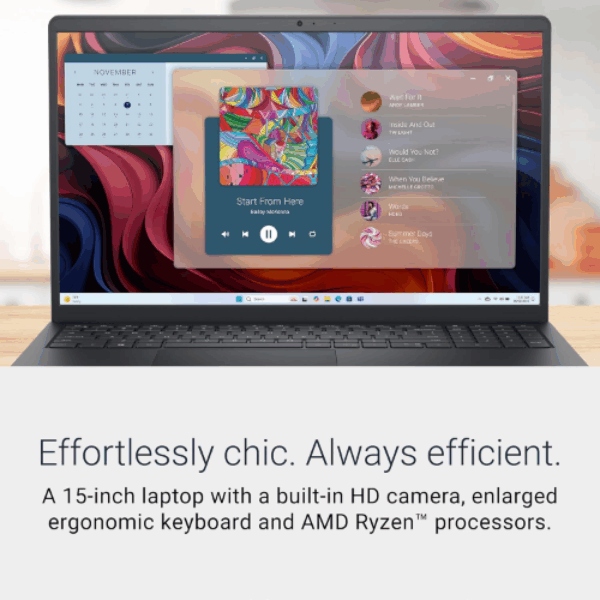 Dell 15 Laptop DC15255-15.6-inch