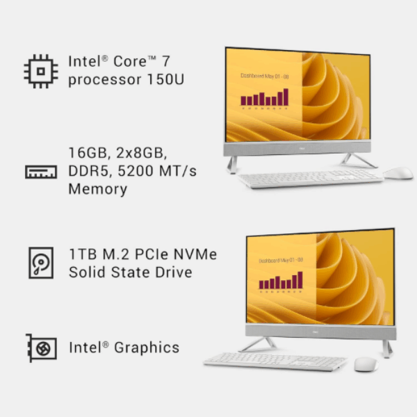 Dell 27 All-in-One Desktop ec27250-27-inch