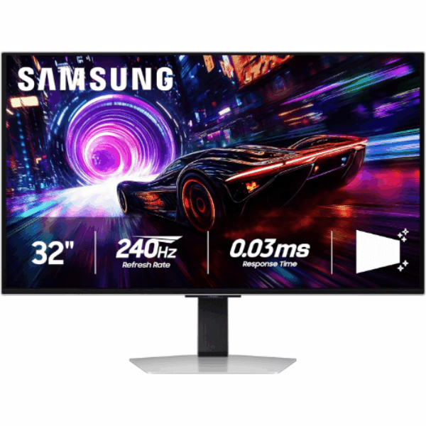 SAMSUNG 32” Odyssey QD-OLED G8 (G81SF), 4K, 240Hz, Gaming Monitor
