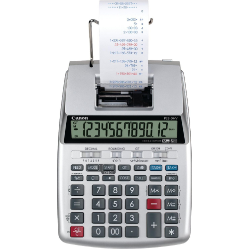 Canon P23-DHV-3 Printing Calculator with Double Check Function