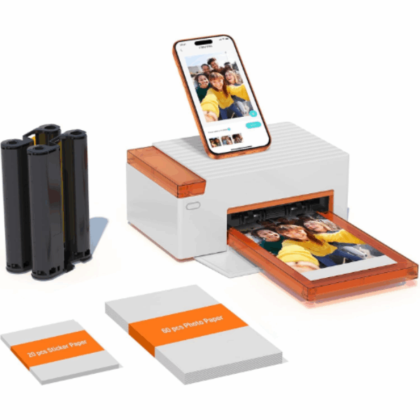 Liene Amber M110 Bluetooth Photo Printer 80 Sheets
