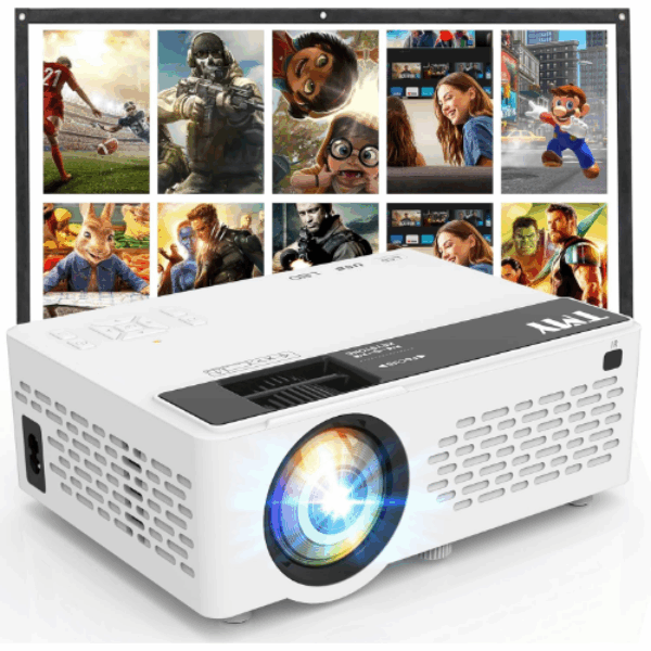TMY 1080P Full HD Portable Mini Projector