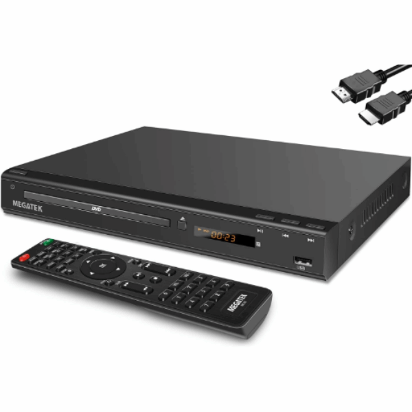 MEGATEK Region-Free HDMI DVD Player for TV