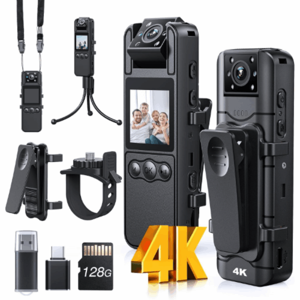 Z11 4K Body Camera with Audio and Video Recording