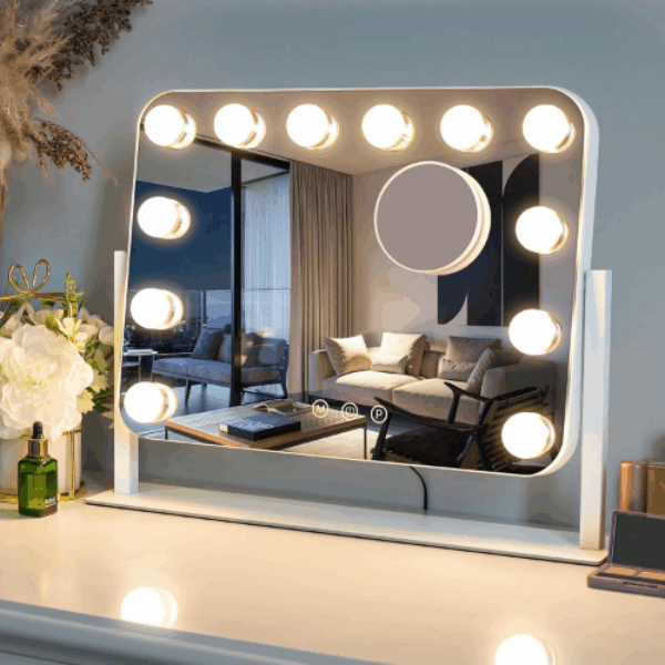 Vanity Mirror with Lights, LED Makeup Mirror