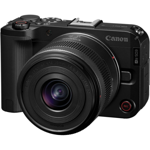 Canon EOS R50 V Mirrorless Camera with RF-S14-30mm F4-6.3