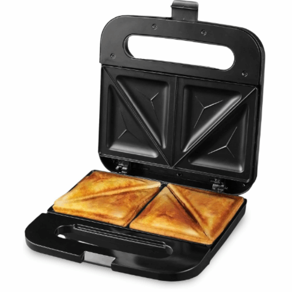 OVENTE Electric Sandwich Maker with Non-Stick Plates