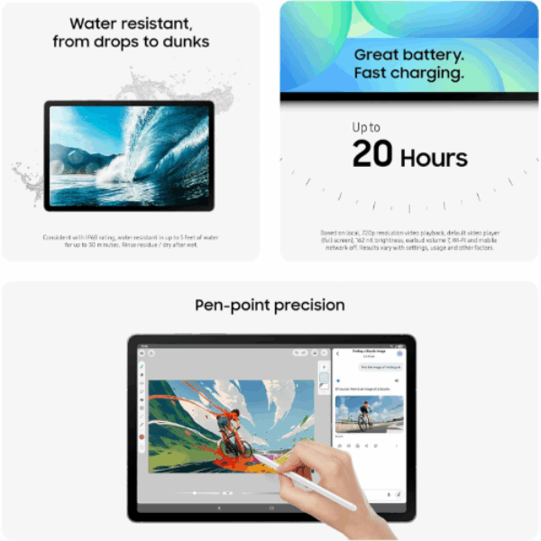 SAMSUNG Galaxy Tab S10 FE 256GB WiFi Android Tablet